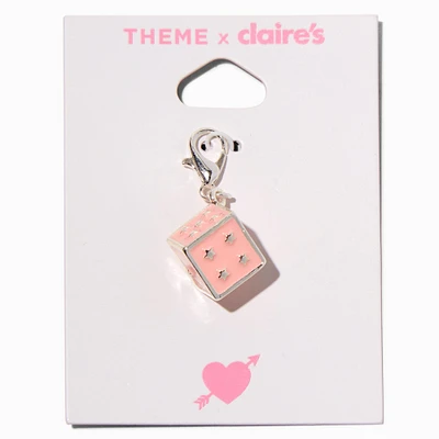 T H E M E x Claire's Pink Dice Charm