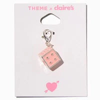 T H E M E x Claire's Pink Dice Charm