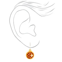 Waffle 1" Drop Earrings
