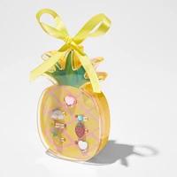 Claire's Club Pineapple Box Rings - 7 Pack
