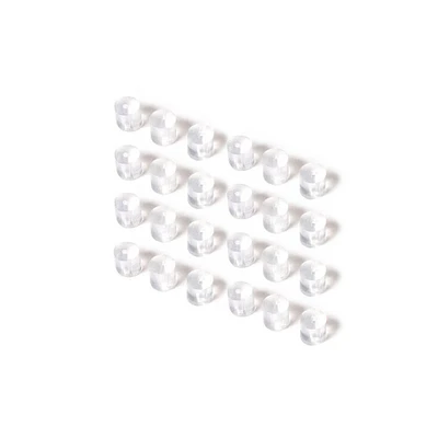 Clear Earring Stoppers - 24 Pack
