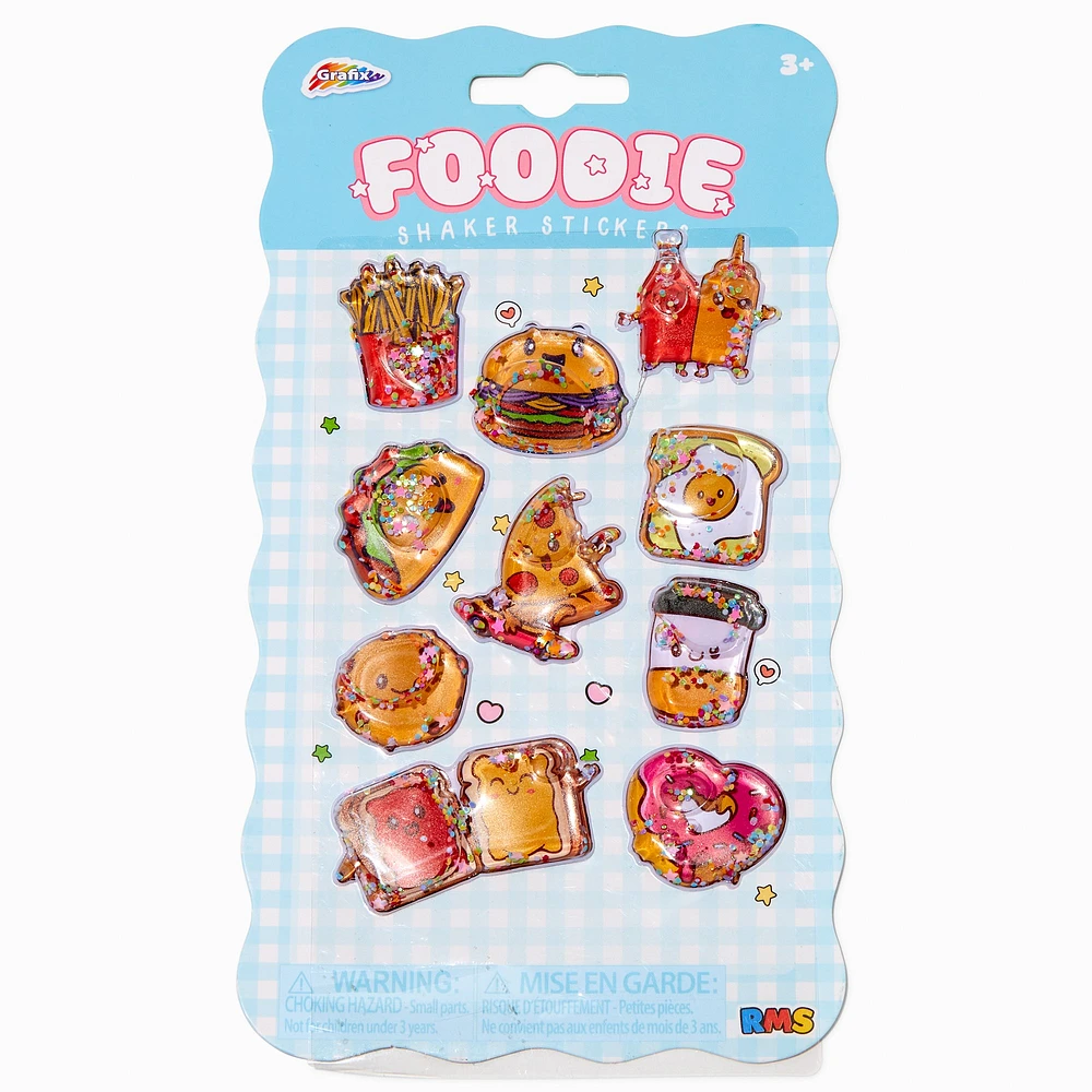 Grafix® Foodie Shaker Stickers - 10 Pack
