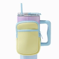 Pastel Yellow Water Bottle Pouch