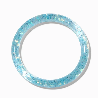 Claire's Club Blue Bangle Bracelet