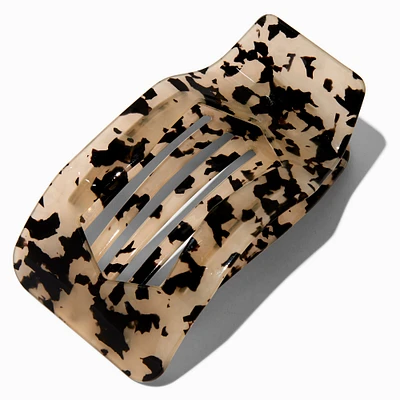 Blonde Tortoiseshell Rectangle Yoga Hair Claw