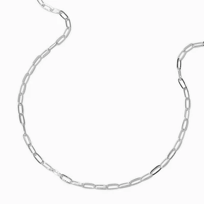 T H E M E x Claire's Silver-tone Paperclip Chain Necklace
