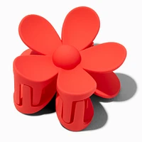 Coral Flower Medium Hair Claw
