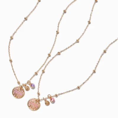 Best Friends Cousins Pendant Necklaces - 2 Pack