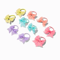 Claire's Club Chiffon Bow Hair Ties - 10 Pack