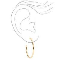 Gold Graduated Mixed Earrings - 20 Pack