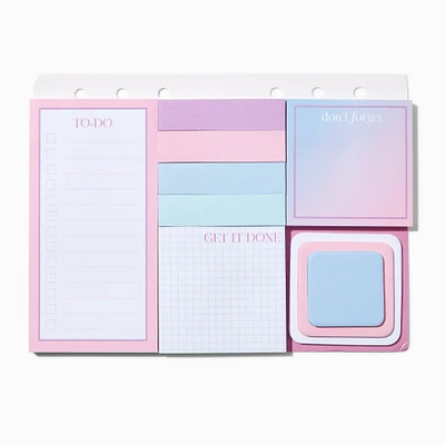 Pink Ombré Sticky Note Pack - 10 Pack