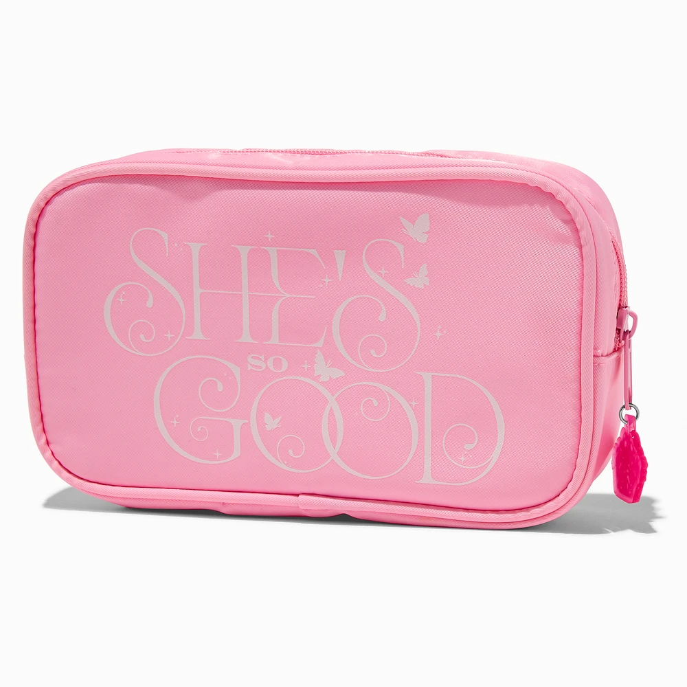 Wicked™ Claire's Exclusive "So Popular" Pink Makeup Bag