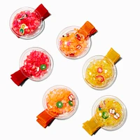 Claire's Club  Fruit Shaker Hair Clips - 6 Pack