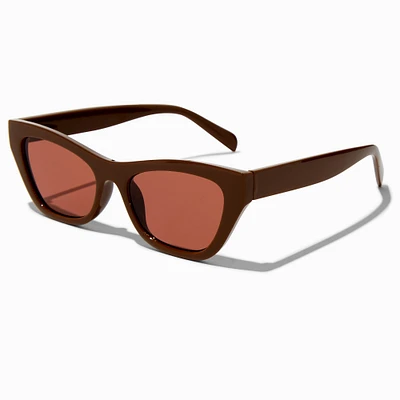 Tan Cat Eye Sunglasses