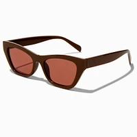 Tan Cat Eye Sunglasses