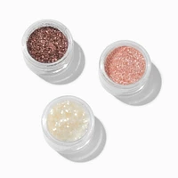 Nude Loose Body Glitter Stack - 3 Pack