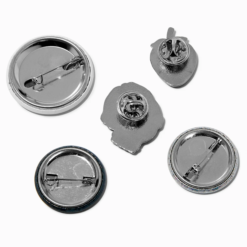 DIY Edgy Pin Set - 5 Pack
