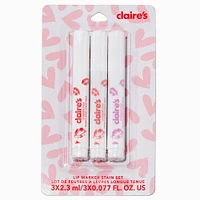 Lip Marker Stain Set - 3 Pack