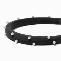 Black Pearl Embellished Headband