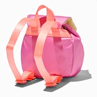 Pink Colorblock Small Backpack