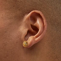 C LUXE by Claire's 18kt Gold Plated Sun Stud Earrings