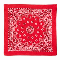 Red Paisley Bandana Headwrap