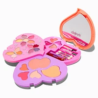 Coral Bling Heart Large Makeup Set