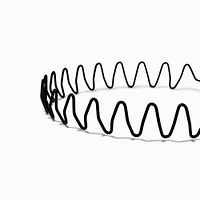 Black Zig Zag Headband