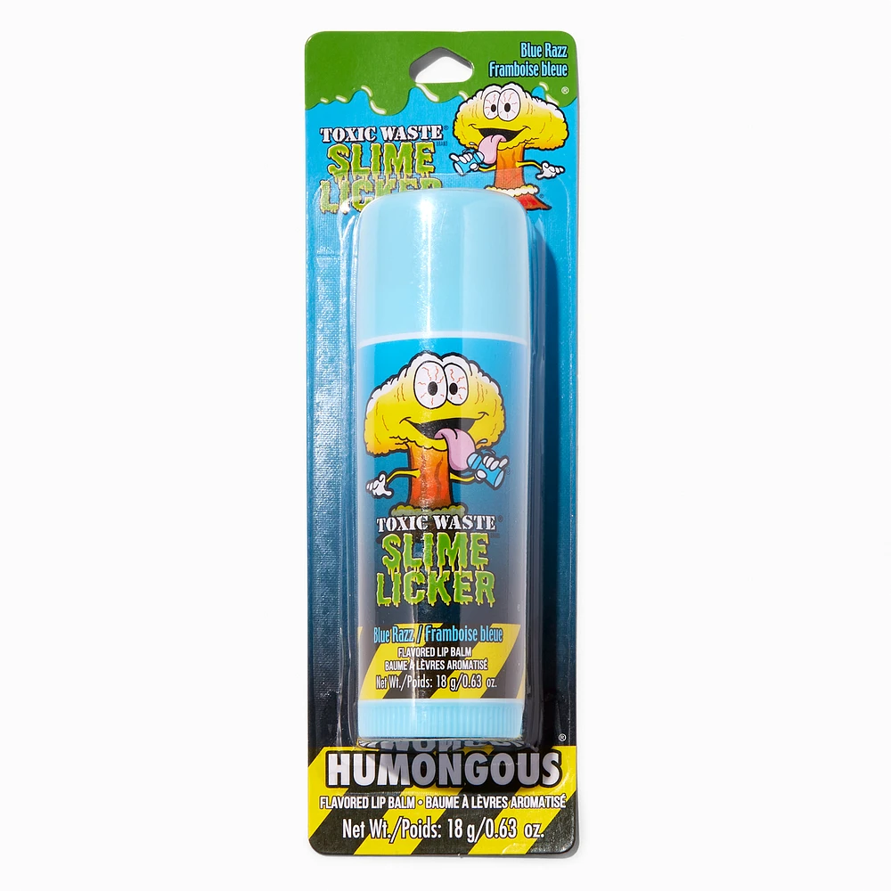Toxic Waste® Slime Licker Humongous Lip Balm - Blue Razz