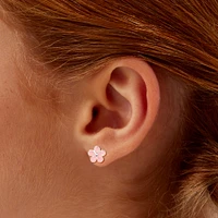 UV Color-Changing Flower Stud Earrings - 3 Pack