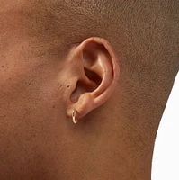 Gold-tone 10MM Hoop Earrings