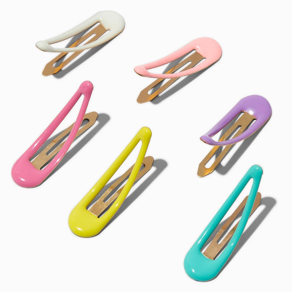 Claire's Club Pastel Snap Hair Clips