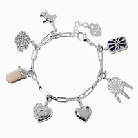 T H E M E x Claire's Silver-tone Dream Charm Bracelet