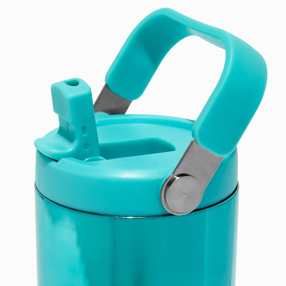 Teal & Pink Ombré Stainless Steel Water Bottle