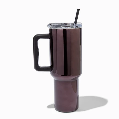 Chrome Stainless Steel Handled Tumbler