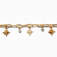 Gold-tone Celestial Charm Bracelet