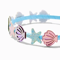 Claire's Club Glitter, Pearl & Seashell Headbands - 3 Pack