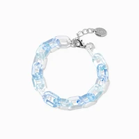 Claire's Club Blue Acrylic Chunky Chainlink Jewelry Set - 2 Pack