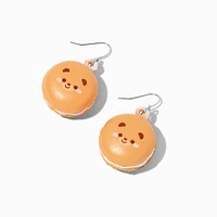 Squish Bear Macaron 1" Drop Earrings