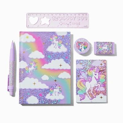 Holographic Unicorn Stationery Set