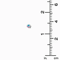 Pastel Crystal Stud Earrings - 9 Pack