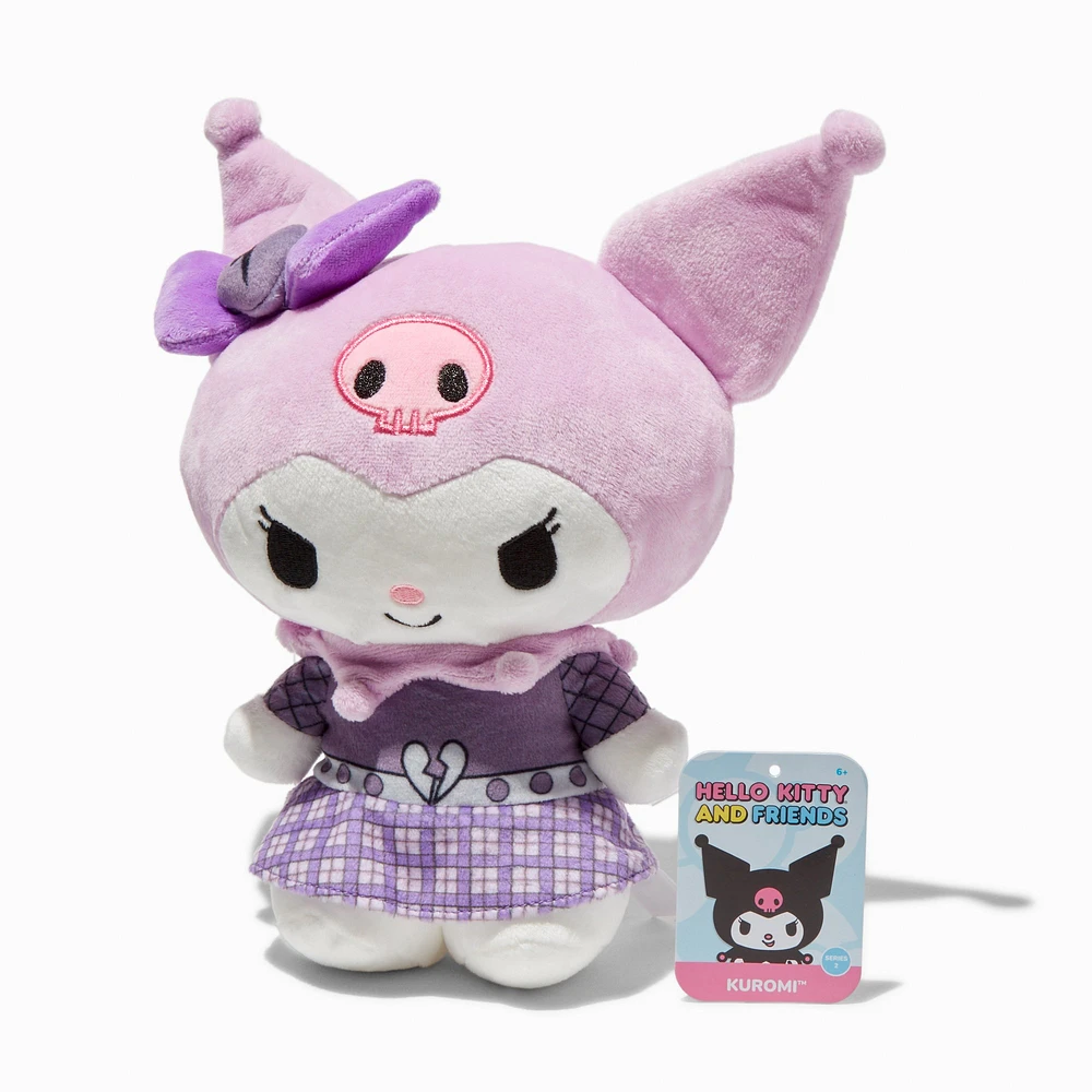 Hello Kitty® And Friends Series 2 8" Kuromi™ Plush Toy