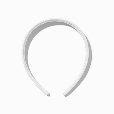White Wide Headband