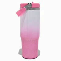 Pink Sparkle Stainless Steel Water Bottle