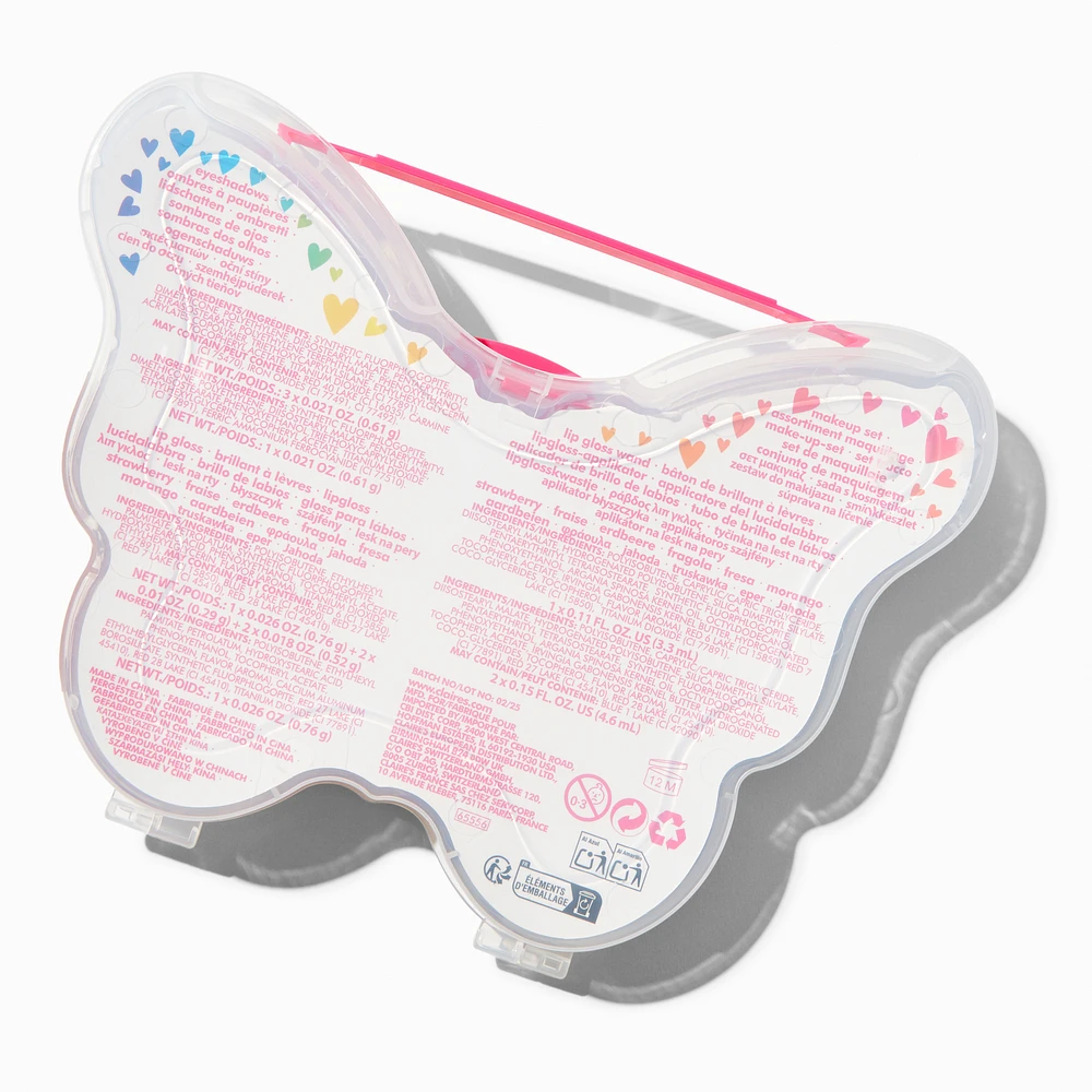 Claire's Club Butterfly Makeup Case
