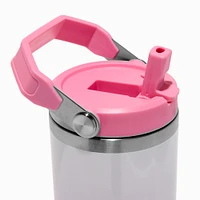 Pink Sparkle Stainless Steel Water Bottle