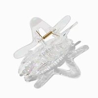 Holographic Clear Star Hair Claw