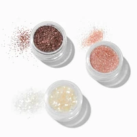 Nude Loose Body Glitter Stack - 3 Pack