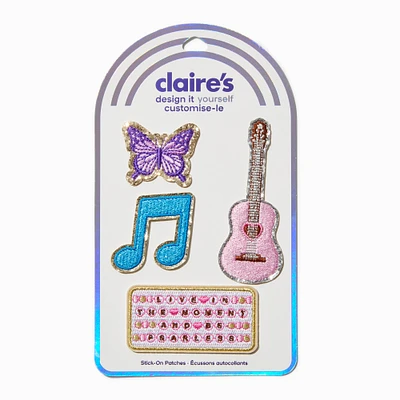 DIY Music Stick-On Patches - 3 Pack