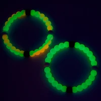 Glow The Dark Fortune Stretch Bracelets - 2 Pack
